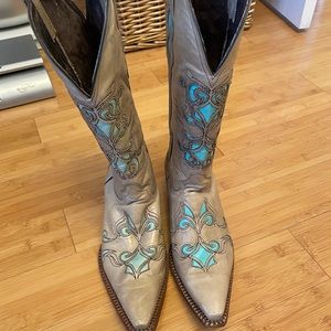 Pecos Bill Western Cowboy Boots Ladies 9.5